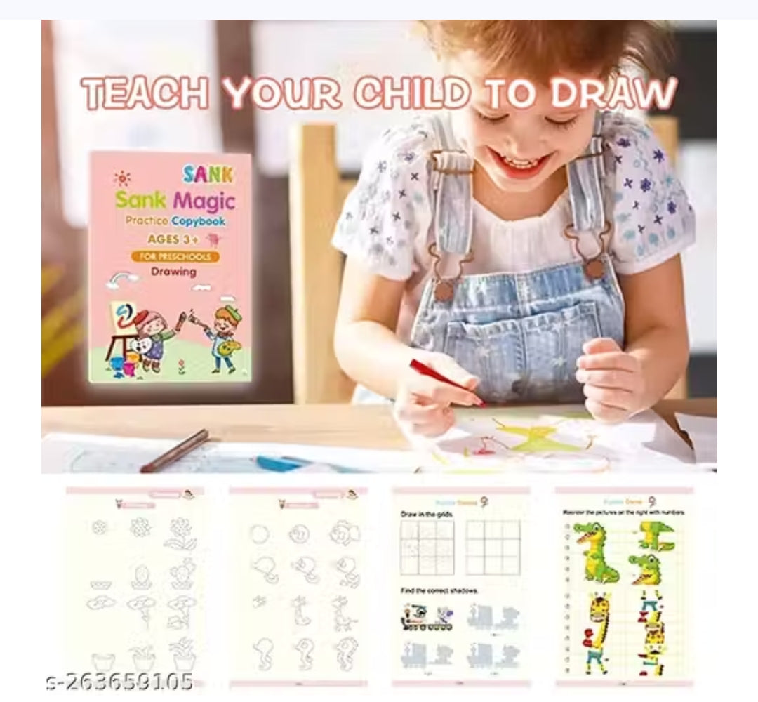 🖍️ Sank Magic Practice Copybook